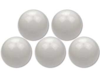 Ballenbak ballen wit (70mm) 100 stuks