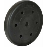 Halterschijf 15 kg – zwart  - diameter gat 26,5 mm