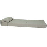 Opvouwbaar matras - logeermatras - 200x70x15cm - boucle - beige