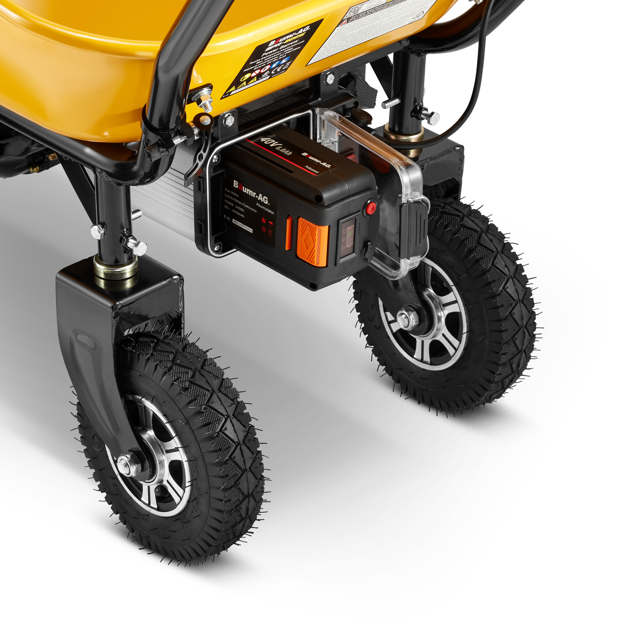 Elektrische kruiwagen - Bäumr-AG BPR-800E - 100L - 260 kg