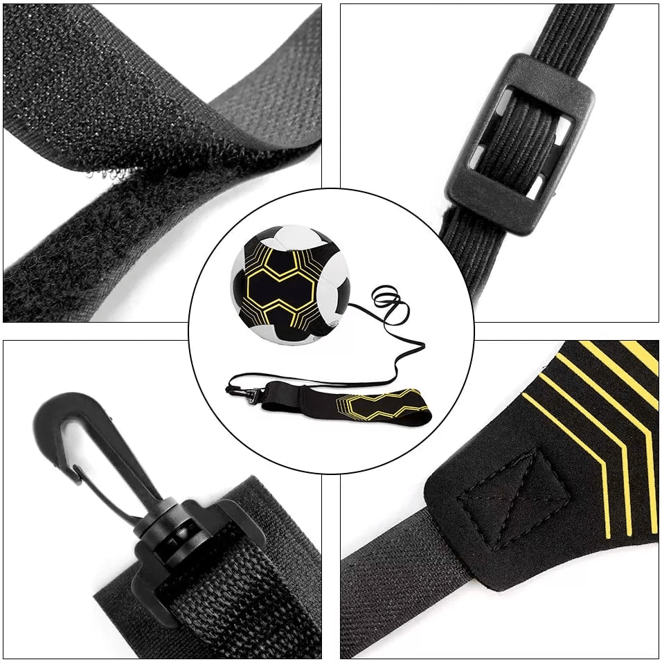 Voetbaltrainer - met trainingsriem - voor balcontrole en skills