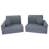 Speelbank NINO - kinderbank - modulair - teddy - donkergrijs