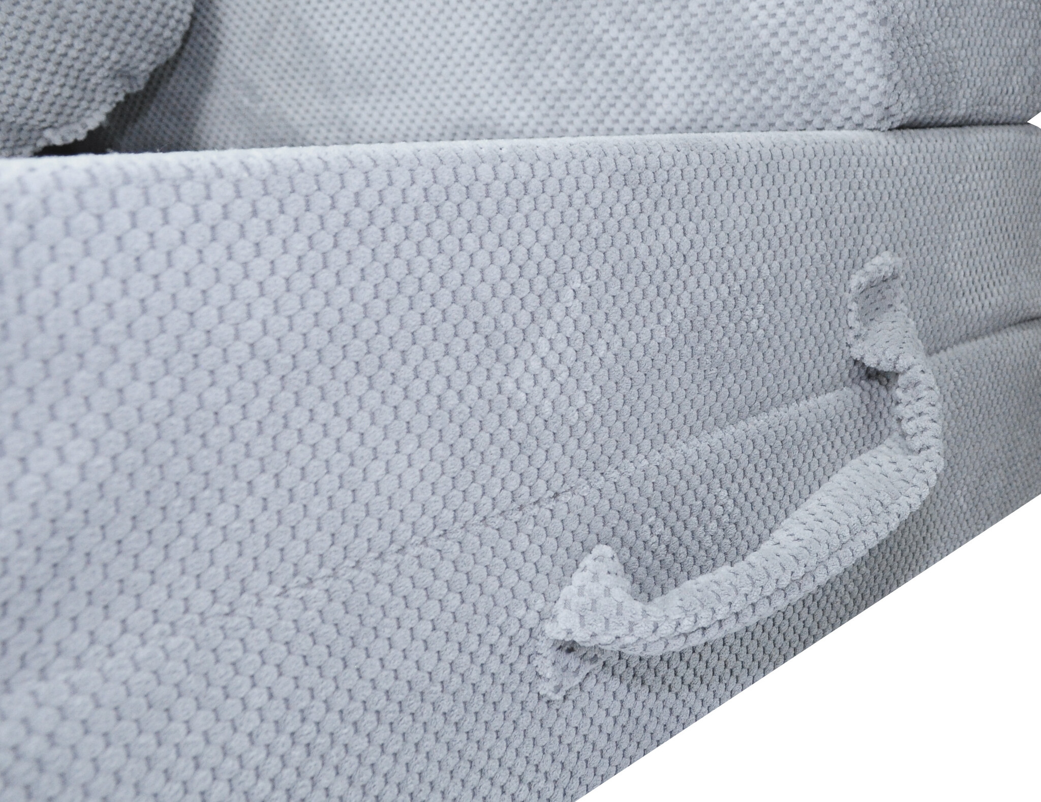 Speelbank NINO - kinderbank - modulair - dot stof - lichtgrijs