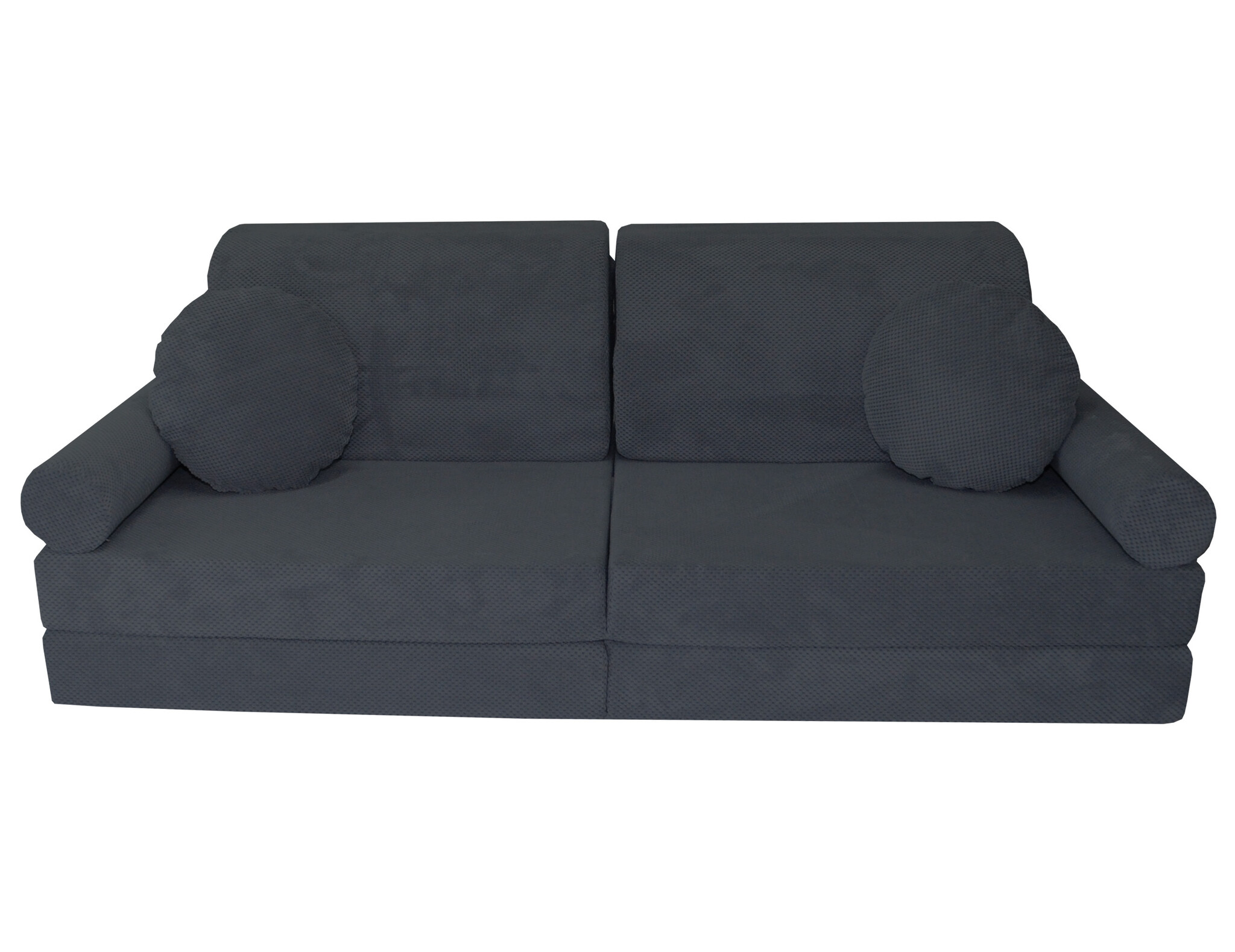 Speelbank NINO - kinderbank - modulair - dot stof - grafiet