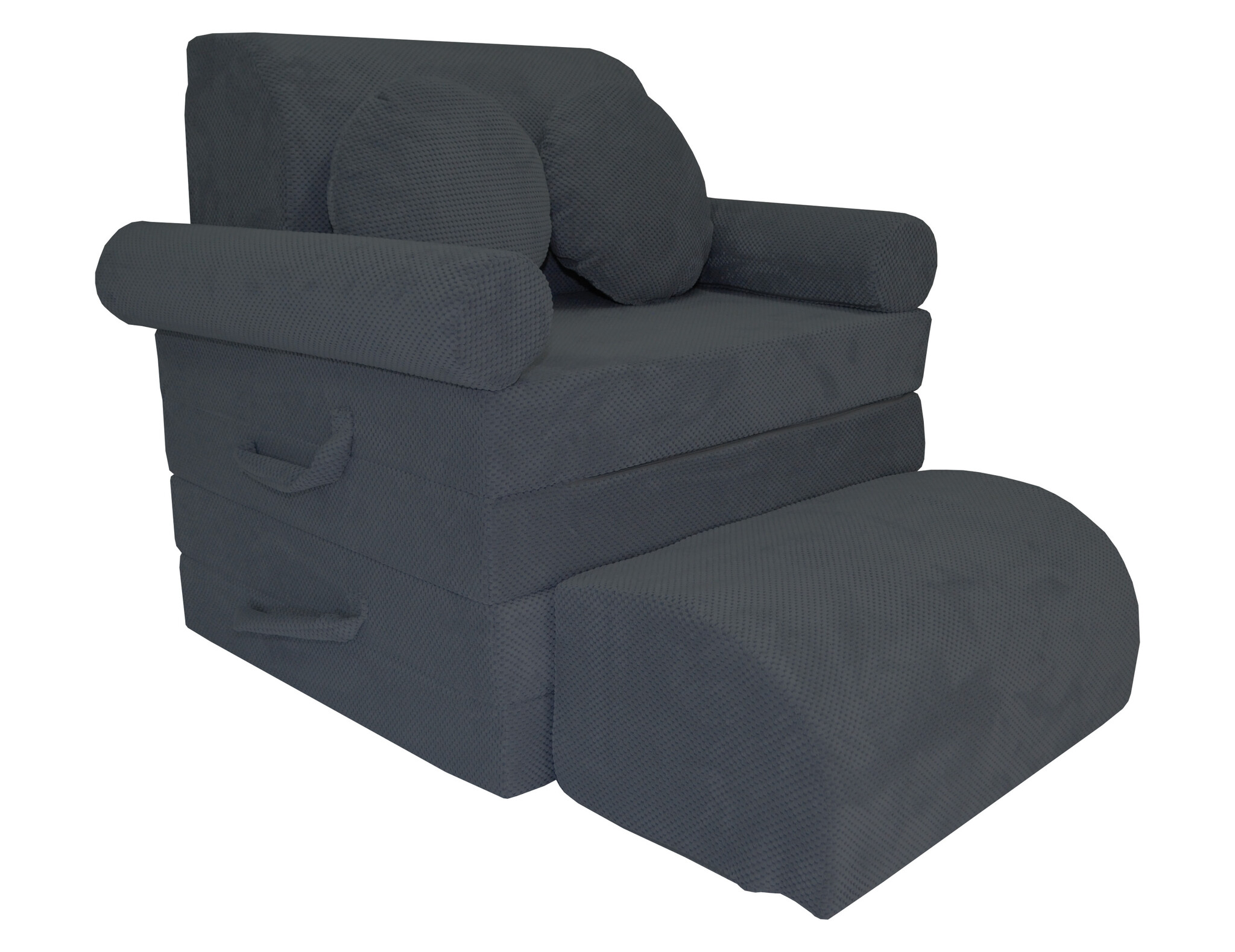 Speelbank NINO - kinderbank - modulair - dot stof - grafiet