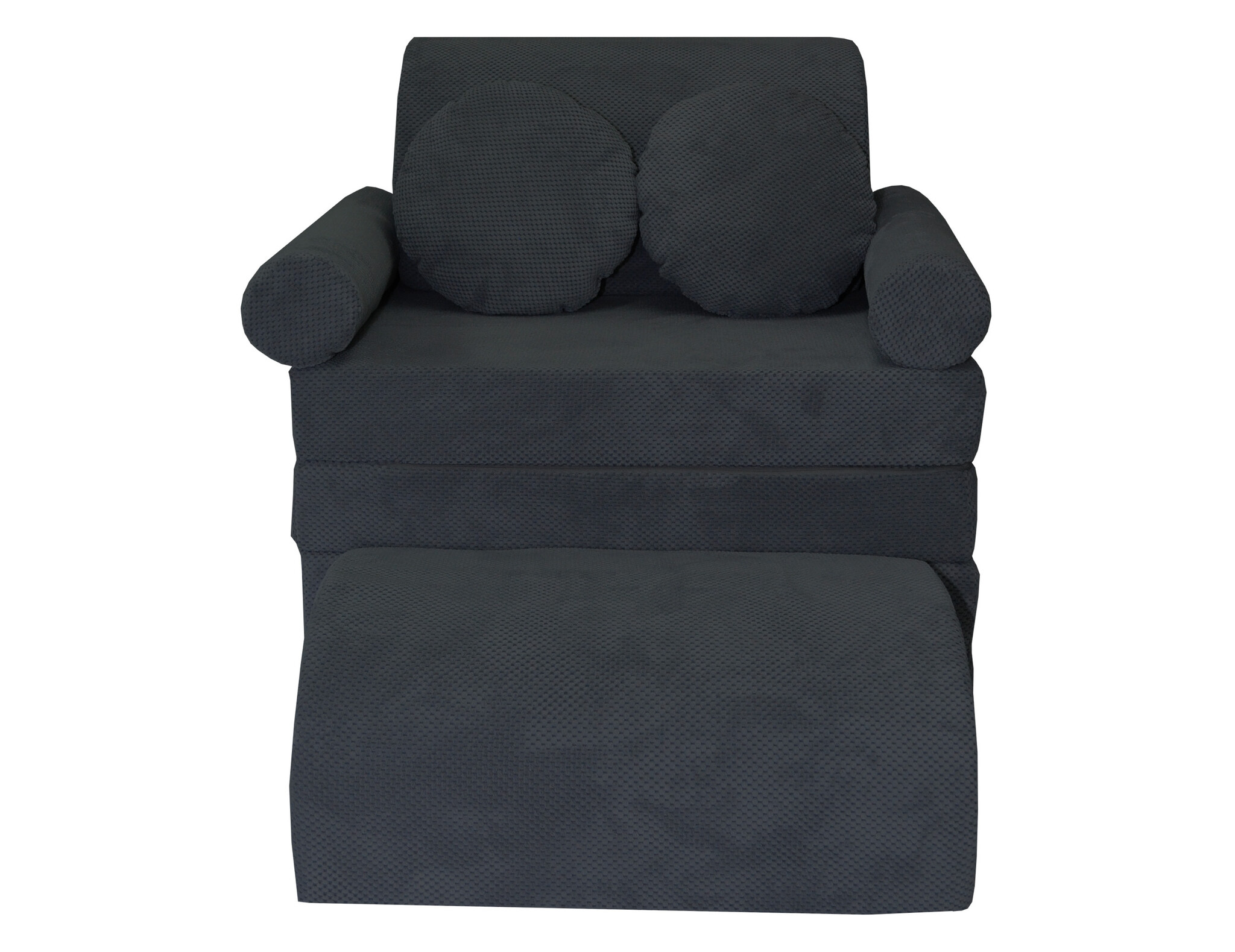 Speelbank NINO - kinderbank - modulair - dot stof - grafiet