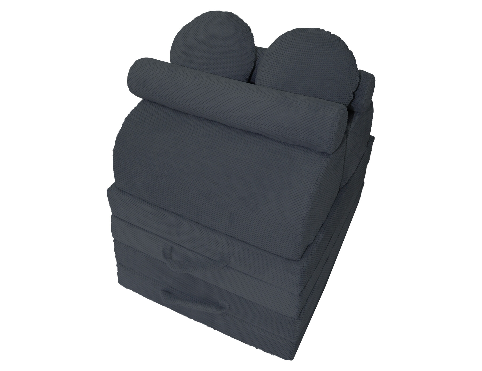 Speelbank NINO - kinderbank - modulair - dot stof - grafiet