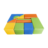 Foam blokken - soft play bouwblokken - 11 delig - multicolor