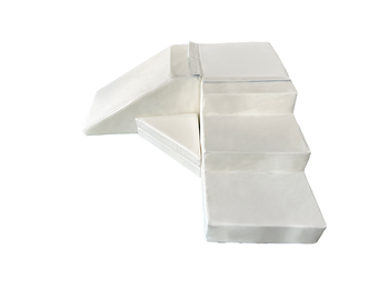 Schuimglijbaan - 40 cm hoog - wit