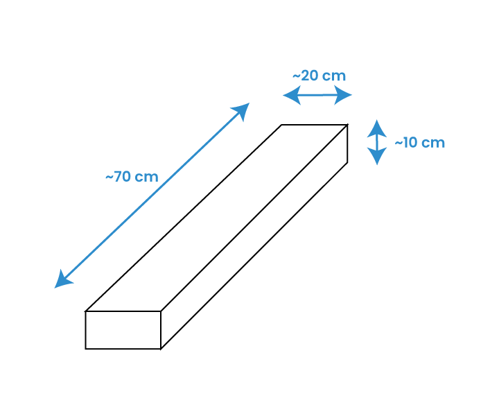 Foam blokken - Jenga - 15 delig - blauw roze paars turkoois