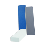 Foam blokken - Jenga soft play - 15 delig - wit blauw grijs