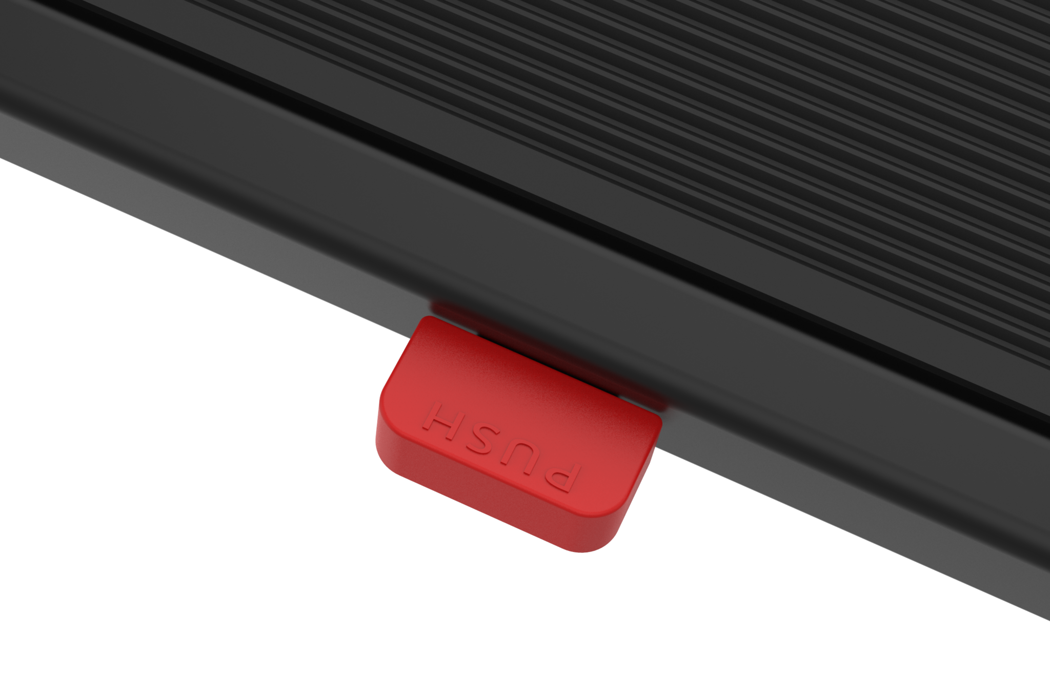 Huishoudtrap 3 treden - stalen ladder - opvouwbaar - zwart