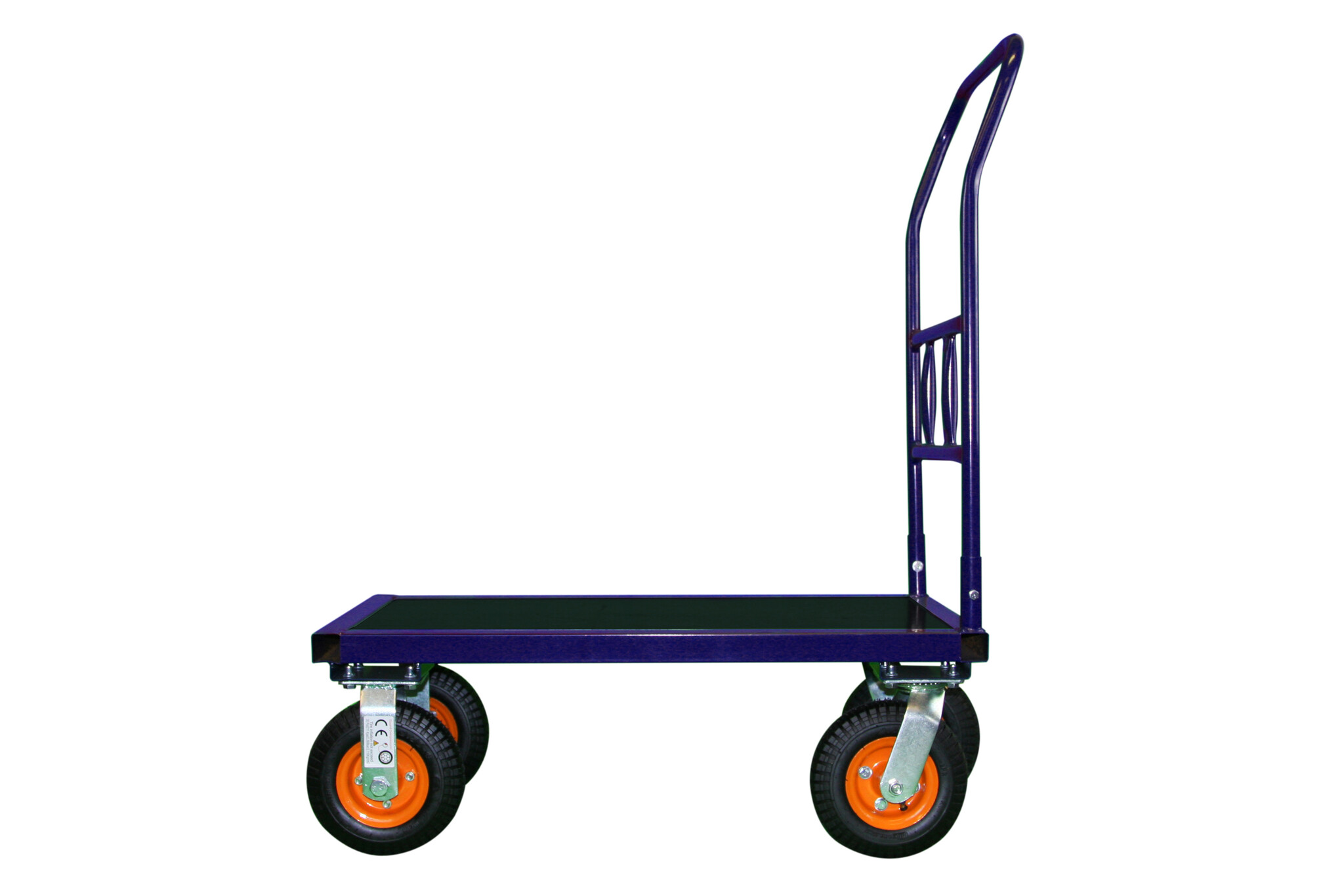 Plateauwagen - transportwagen - 90x50x42cm  -  tot 650kg