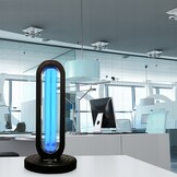 UV-C Lamp - 39,5x20cm - 38W - tot 60m2 -  zwart