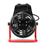 Bouwkachel - elektrische verwarming - 2500W - ruimtes tot 35m2