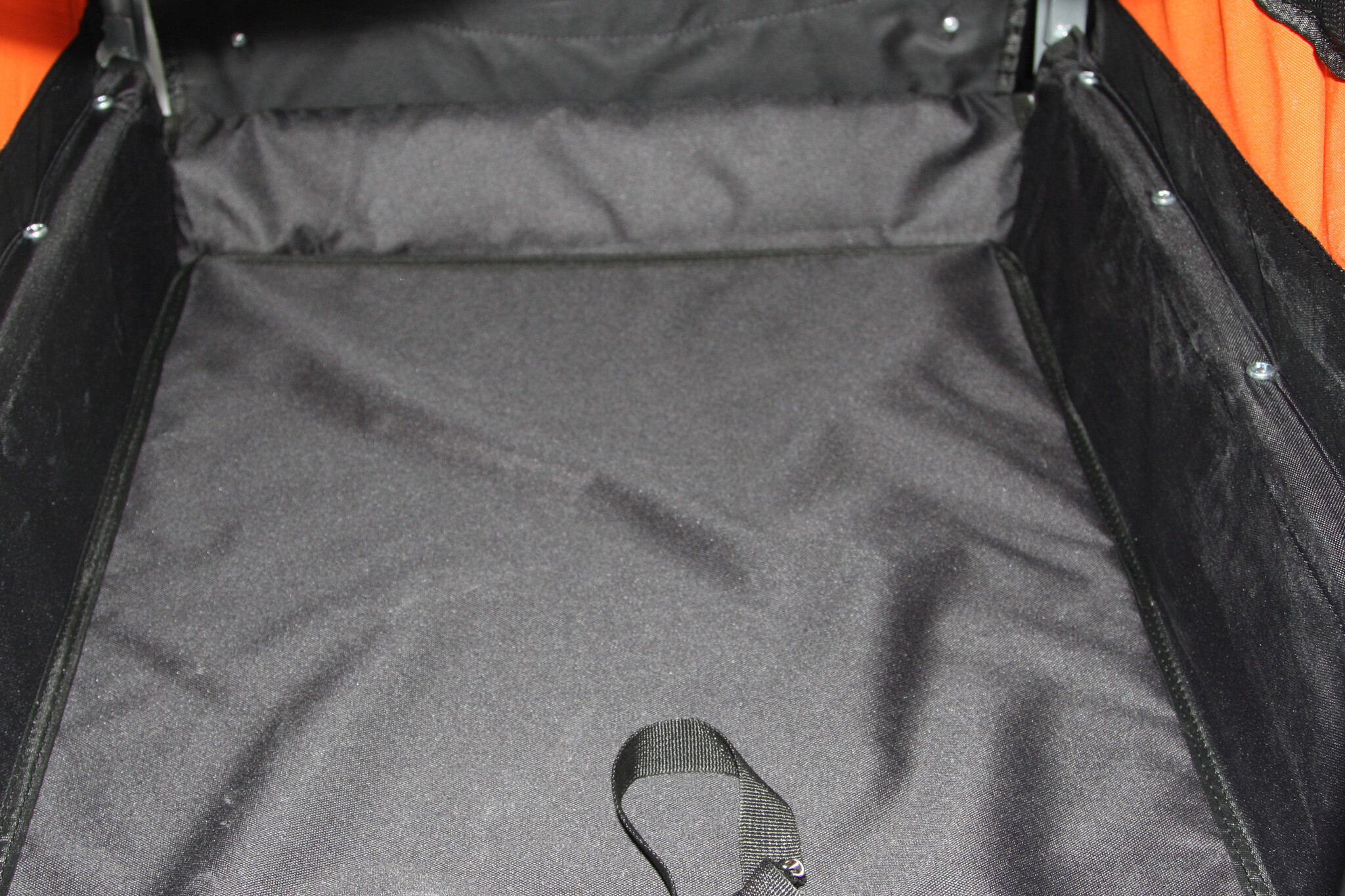 Fietskar hondenkar - opvouwbaar - oranje zwart - max 40 kg