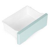 Ladekast met wielen - 5 lades - 75x27x39cm - pastel kleuren