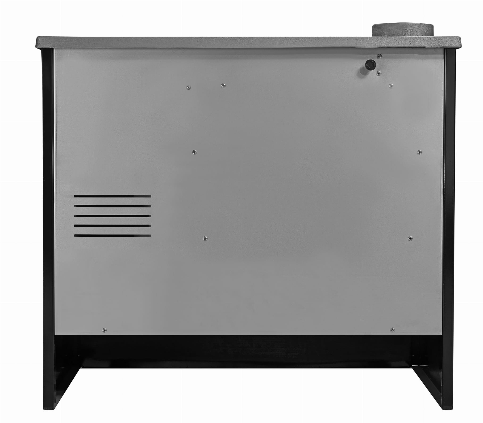 Houtfornuis - houtkachel met oven en kookplaat - 12kW - wit