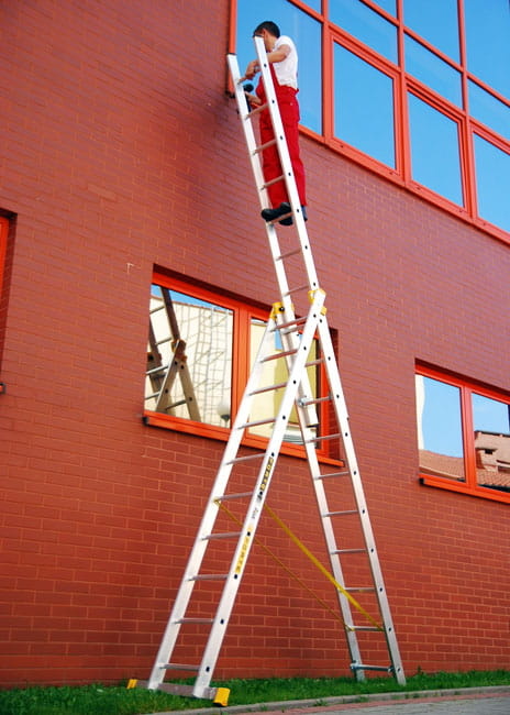 Uitschuifbare ladder - multifunctionele trapladder - 8,65 m