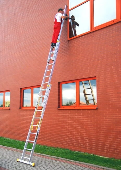 Uitschuifbare ladder - multifunctionele trapladder - 10,34 m