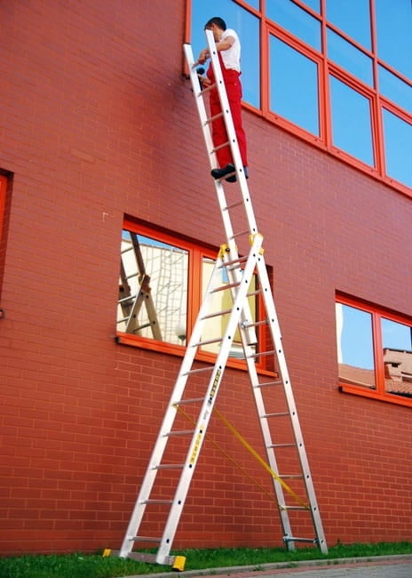 Uitschuifbare ladder - multifunctionele trapladder - 11,20 m