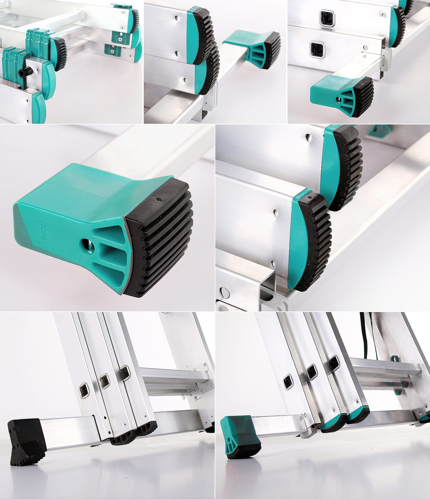 Uitschuifbare ladder - multifunctionele trapladder - 9,30 m