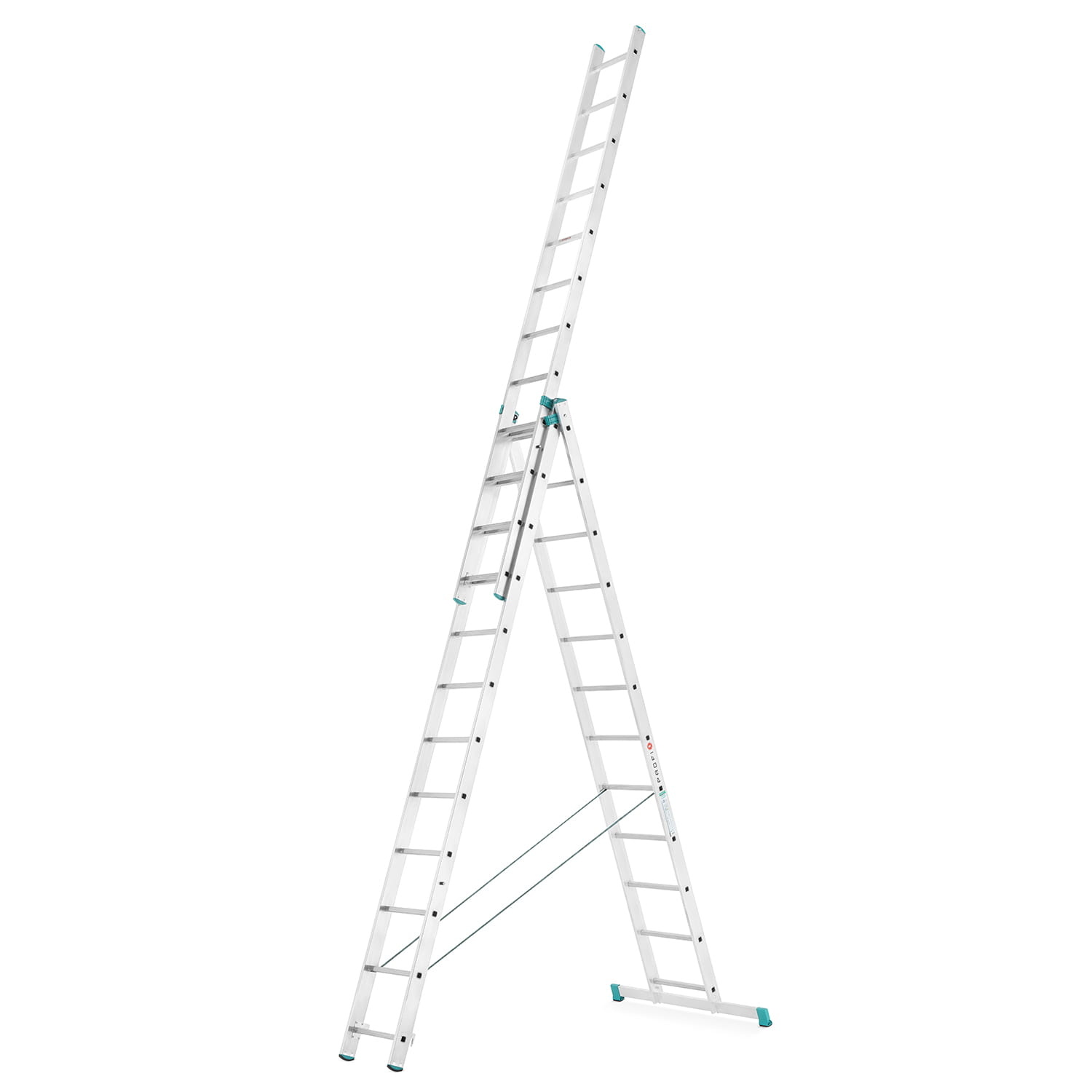 Uitschuifbare ladder - multifunctionele trapladder - 9,30 m