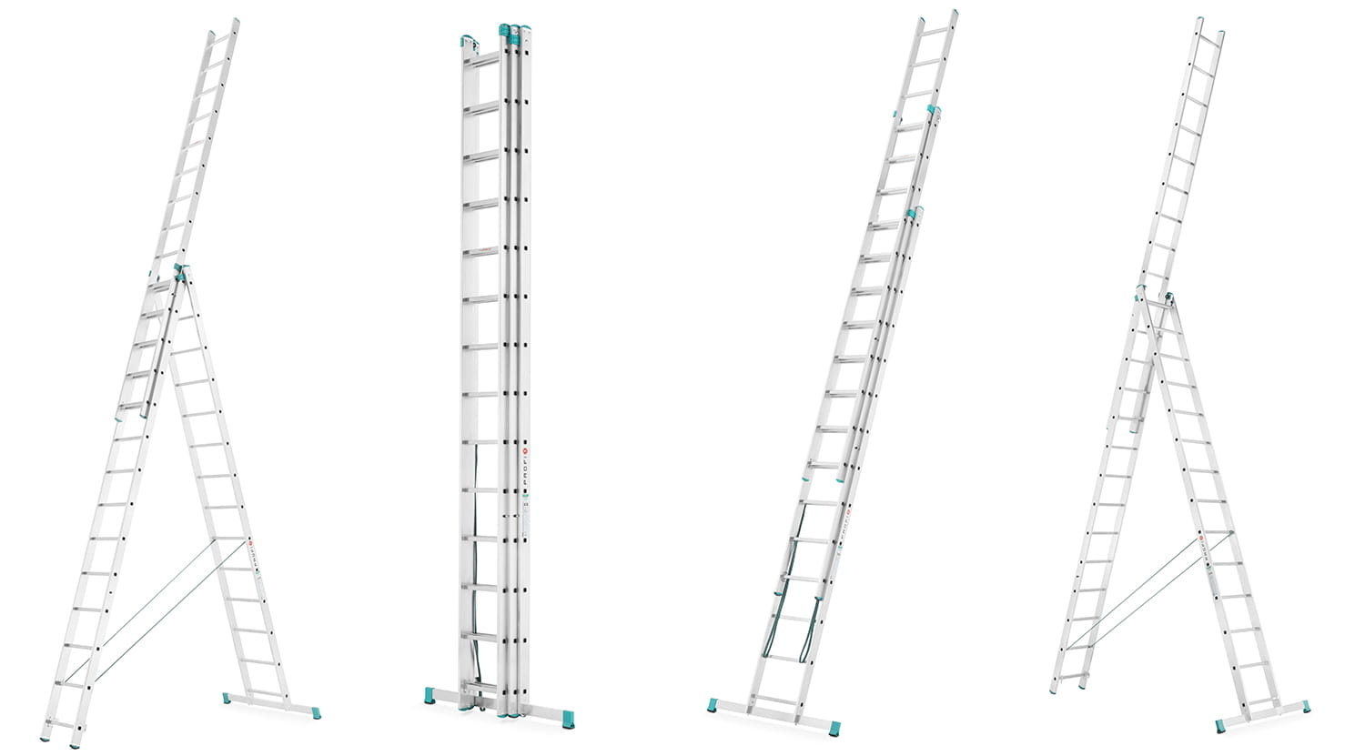 Uitschuifbare ladder - multifunctionele trapladder - 10,69 m