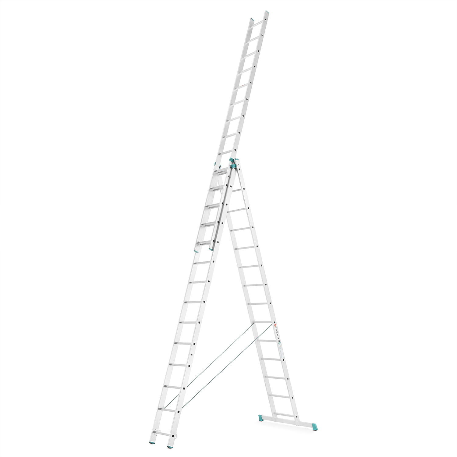 Uitschuifbare ladder - multifunctionele trapladder - 10,69 m