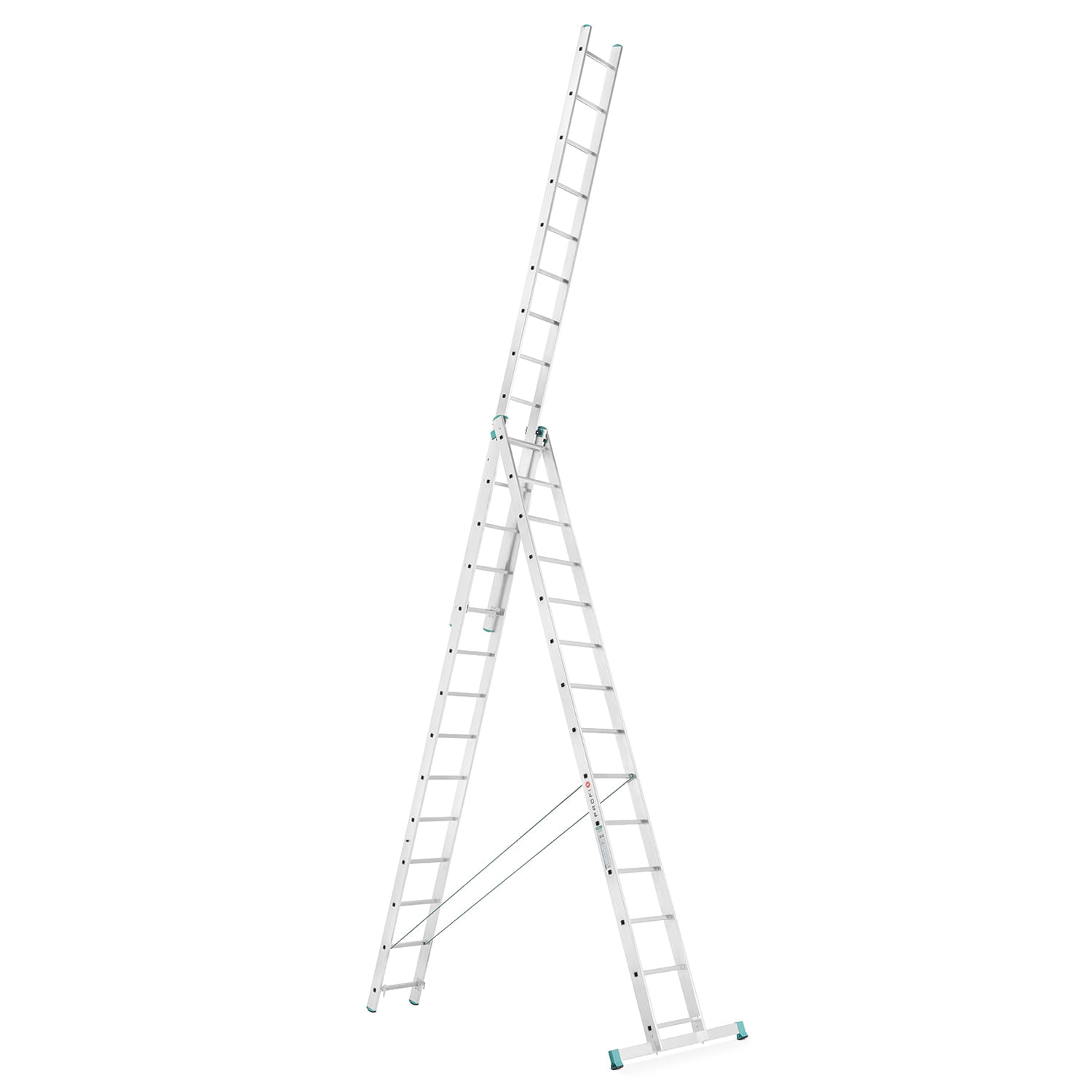 Uitschuifbare ladder - multifunctionele trapladder - 10,69 m