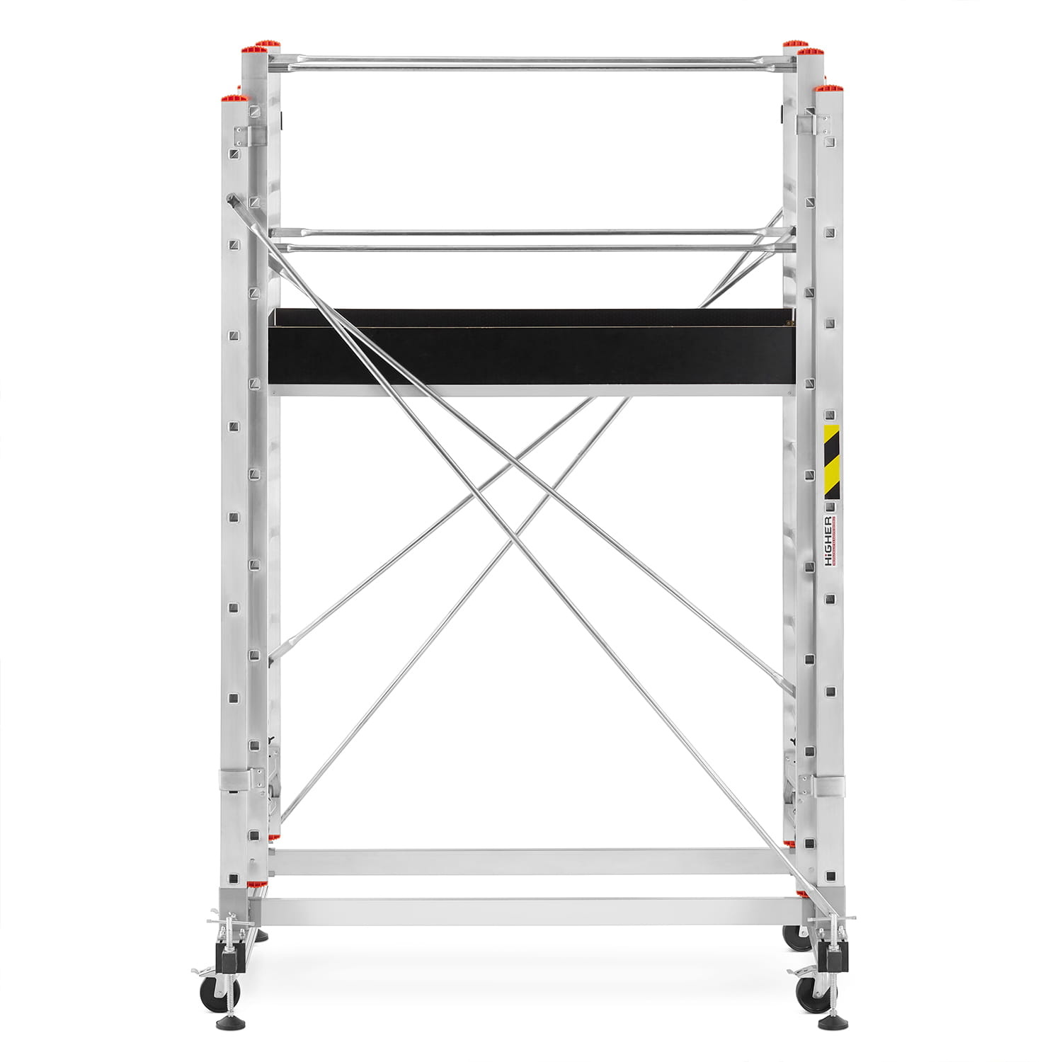 Rolsteiger - uitschuifbare steiger - aluminium - 336 cm