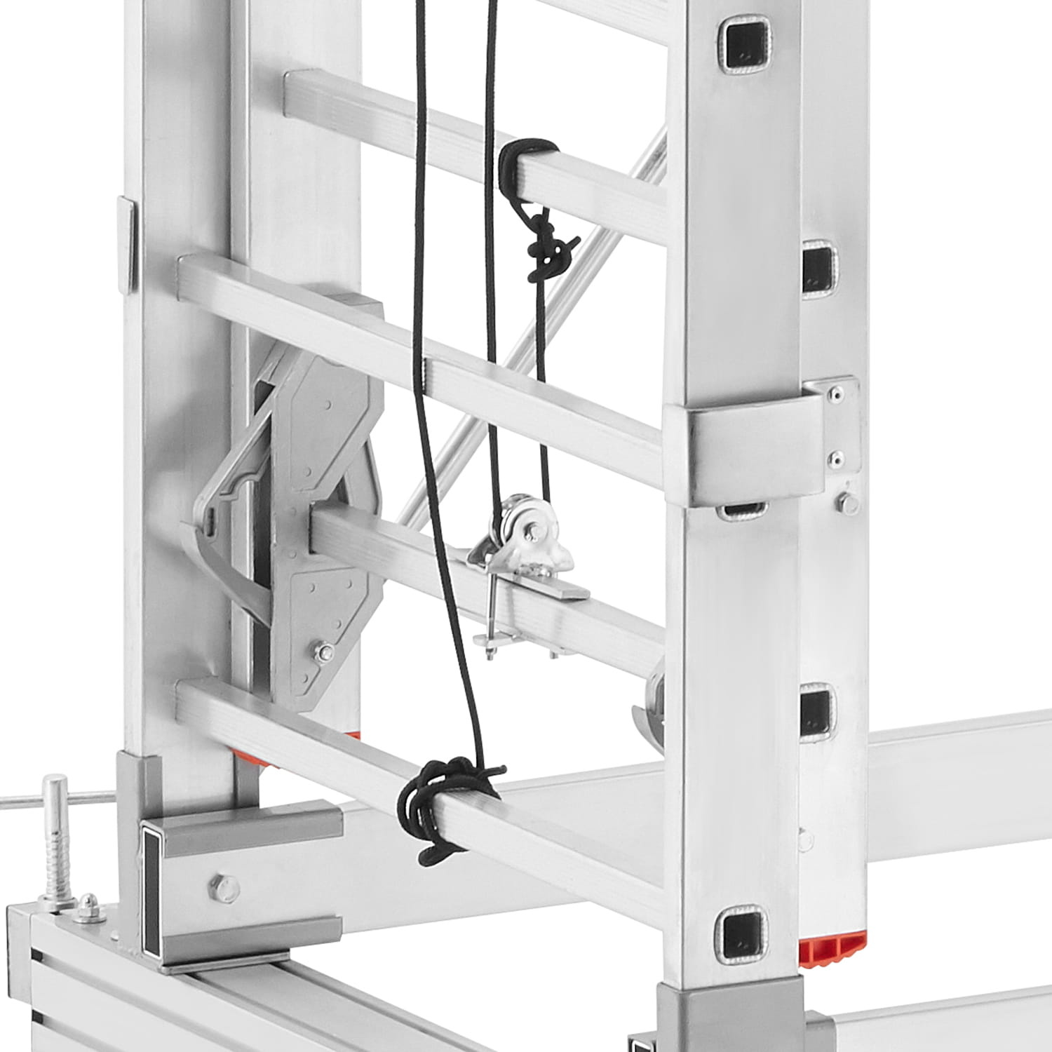 Rolsteiger - uitschuifbare steiger - aluminium - 336 cm