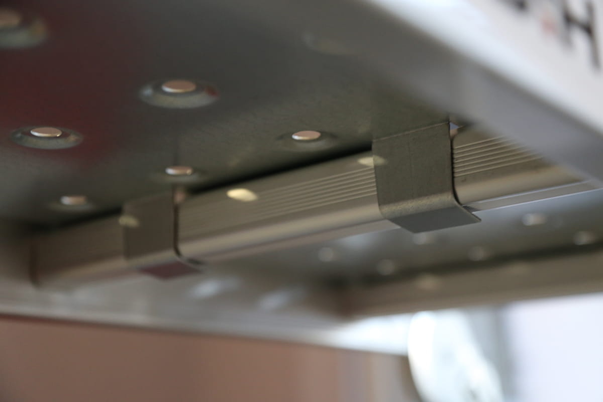 Vouwladder - werkhoogte 5,60 m - aluminium - met platform