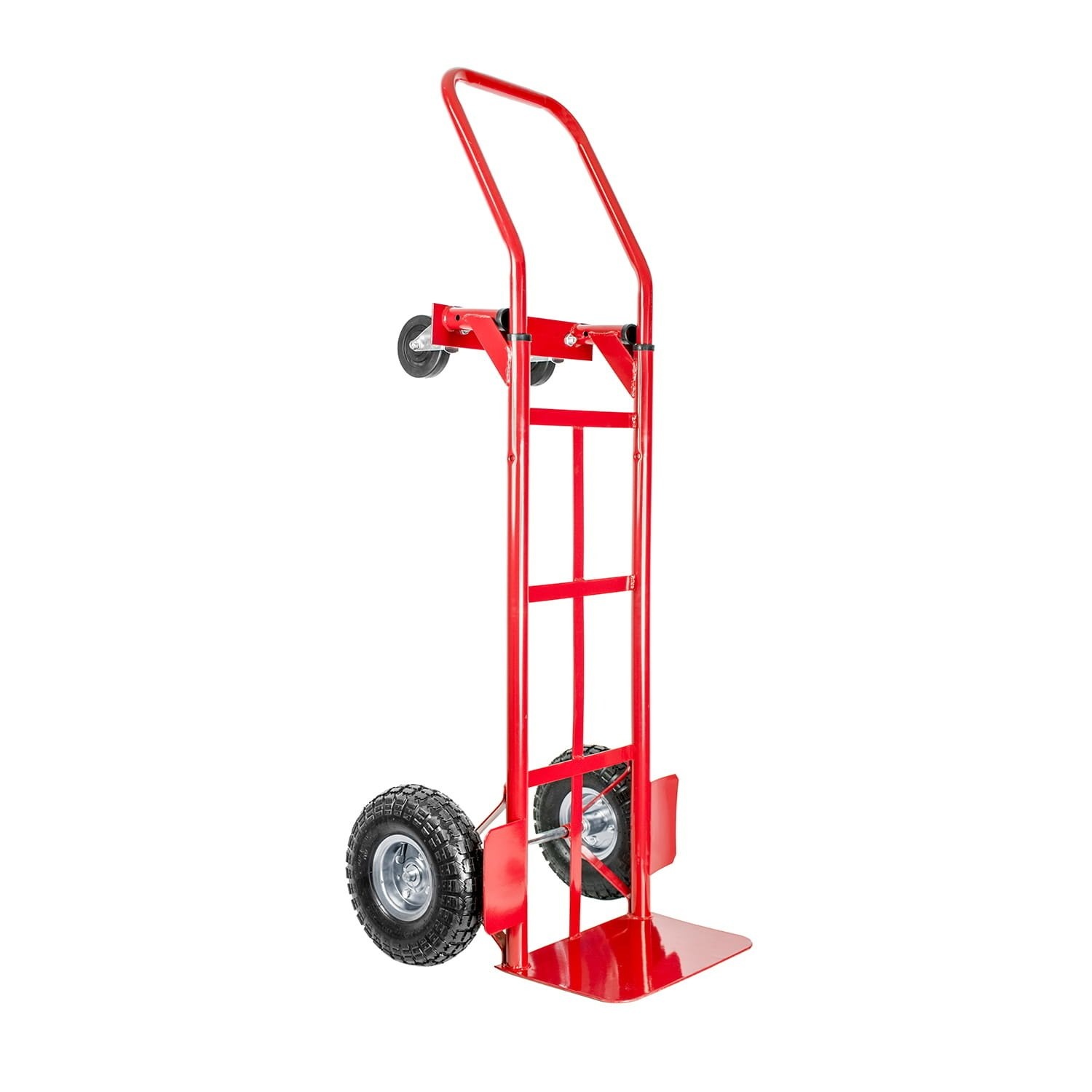 Steekwagen - plateauwagen - luchtbanden - 250 kg draagvermogen