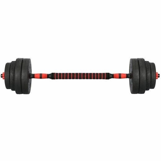 Halterset - verstelbare dumbbells - 2-in-1 - 40 kg