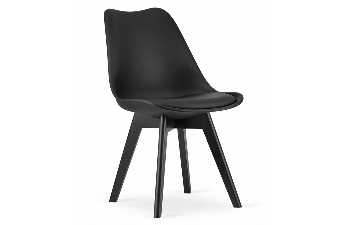 Eetkamerstoel MARK - eco leer - zwart
