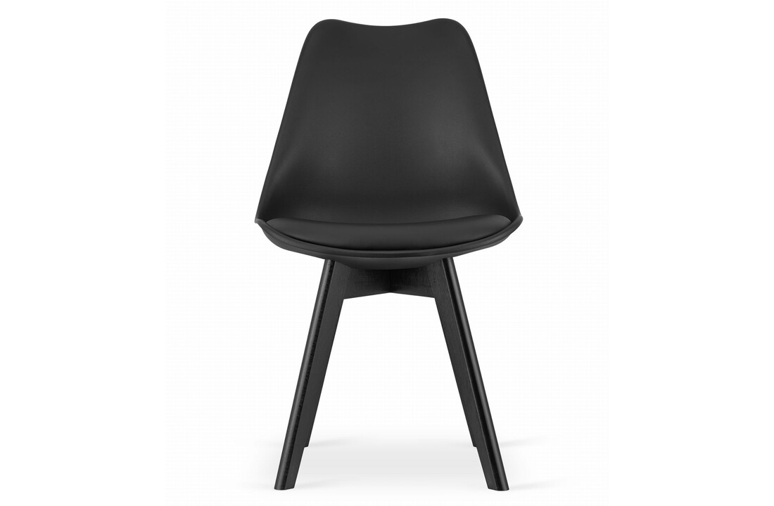Eetkamerstoel MARK - eco leer - zwart