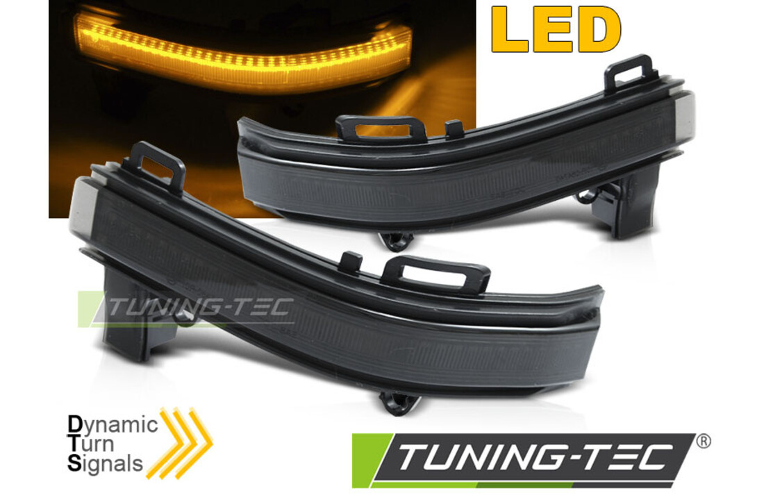 Spiegelknipperlichten geschikt voor VW CRAFTER vanaf 2017 - LED smoke