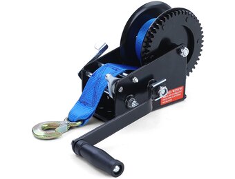 Handlier - 1500kg - met band - 8 m - blauw
