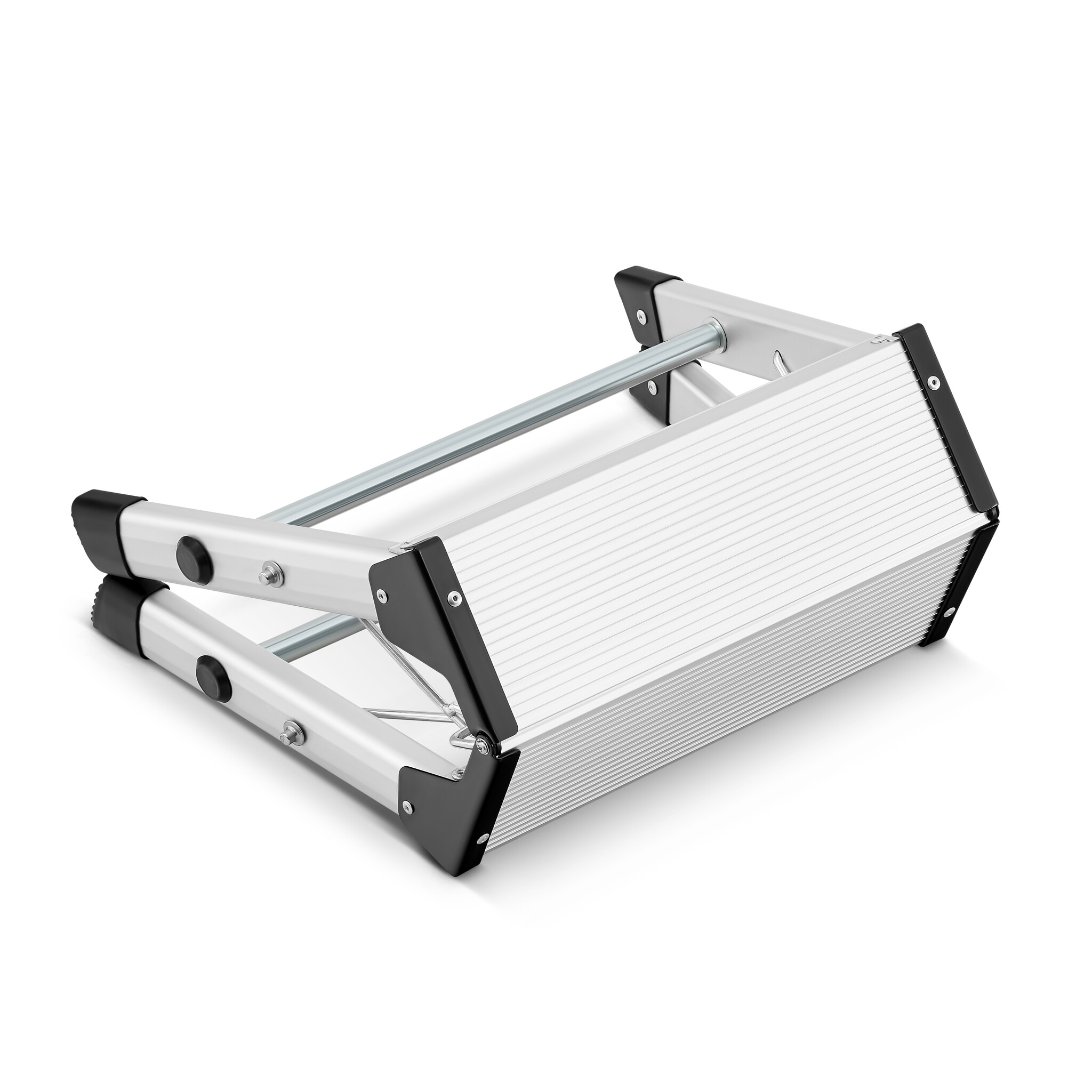 Huishoudtrap - opstapje -  opvouwbaar - aluminium - tot 150 kg