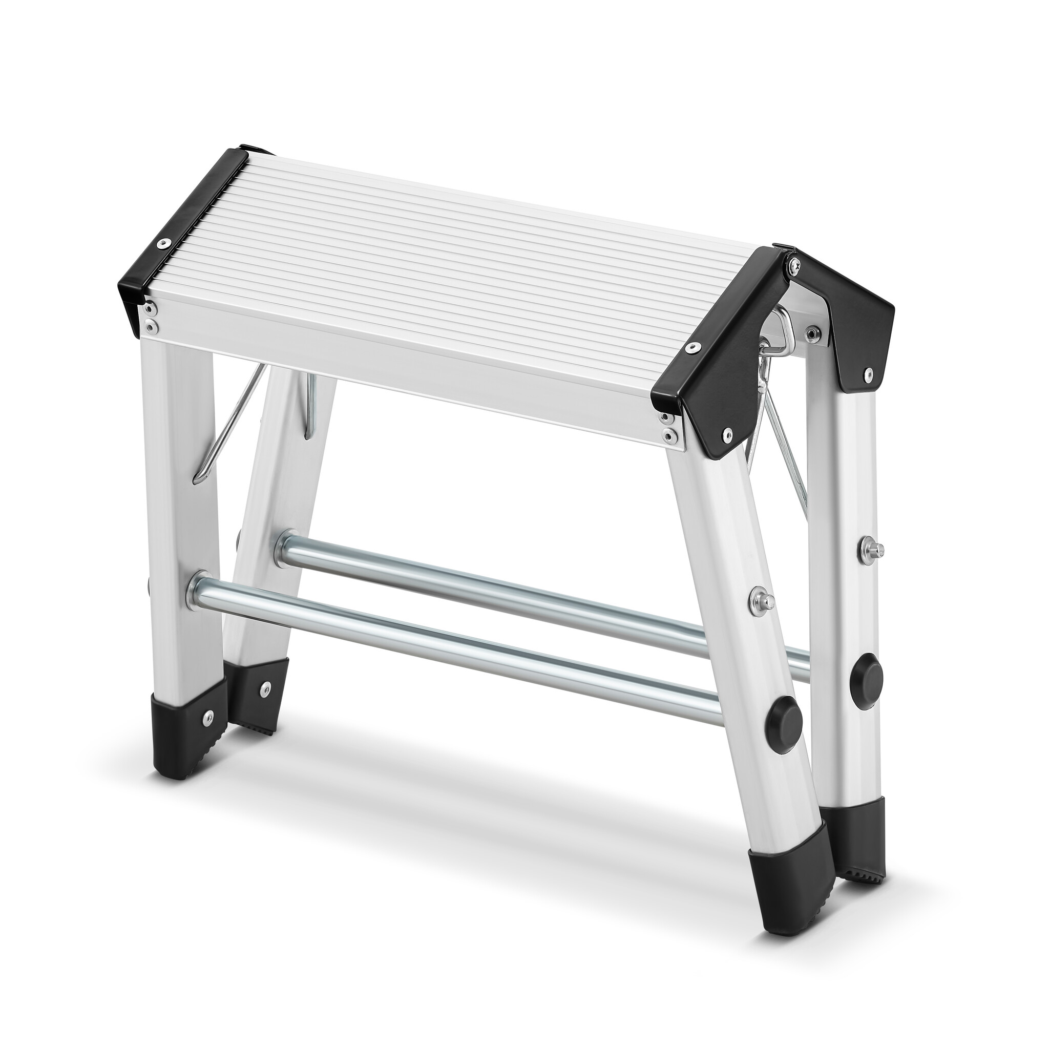 Huishoudtrap - opstapje -  opvouwbaar - aluminium - tot 150 kg