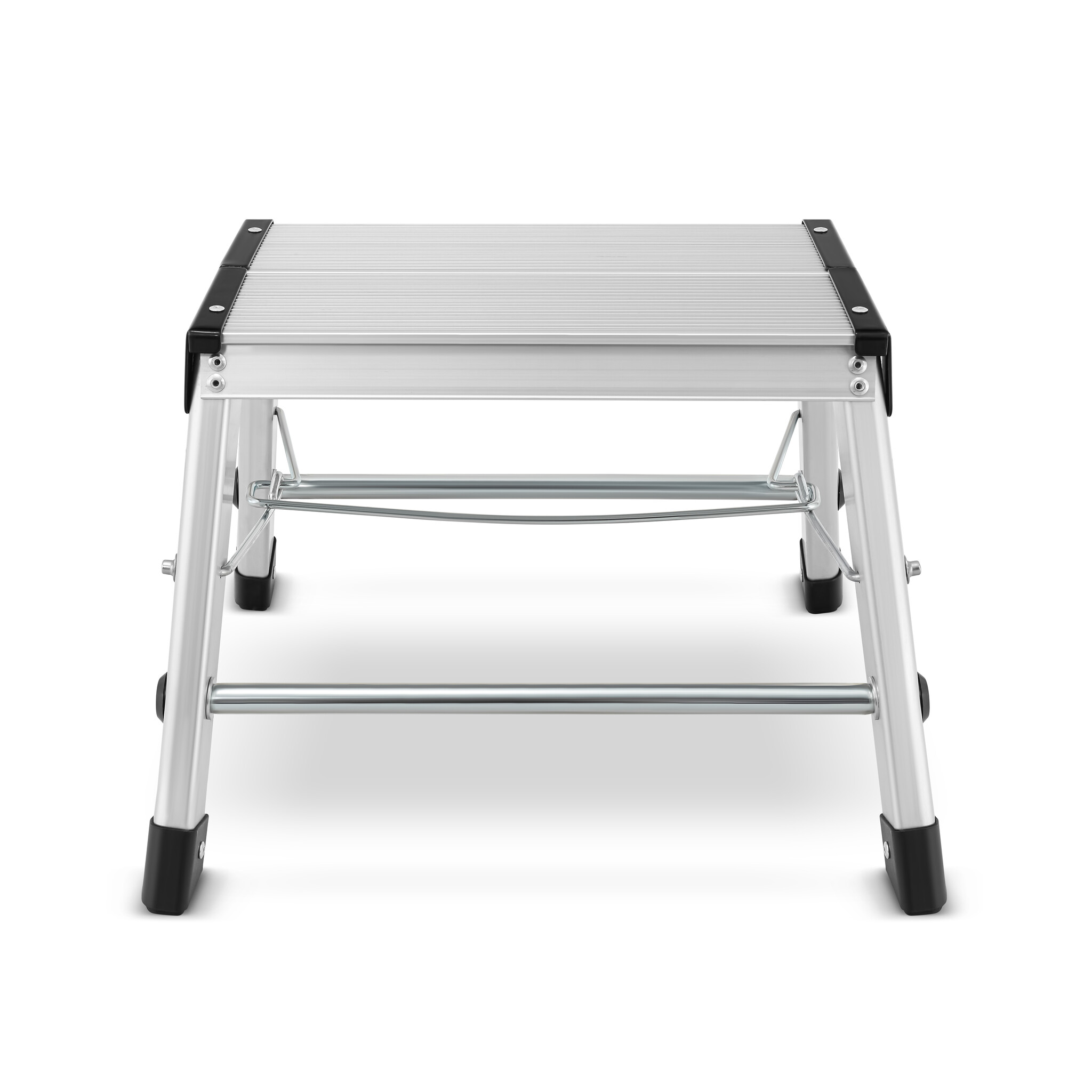 Huishoudtrap - opstapje -  opvouwbaar - aluminium - tot 150 kg