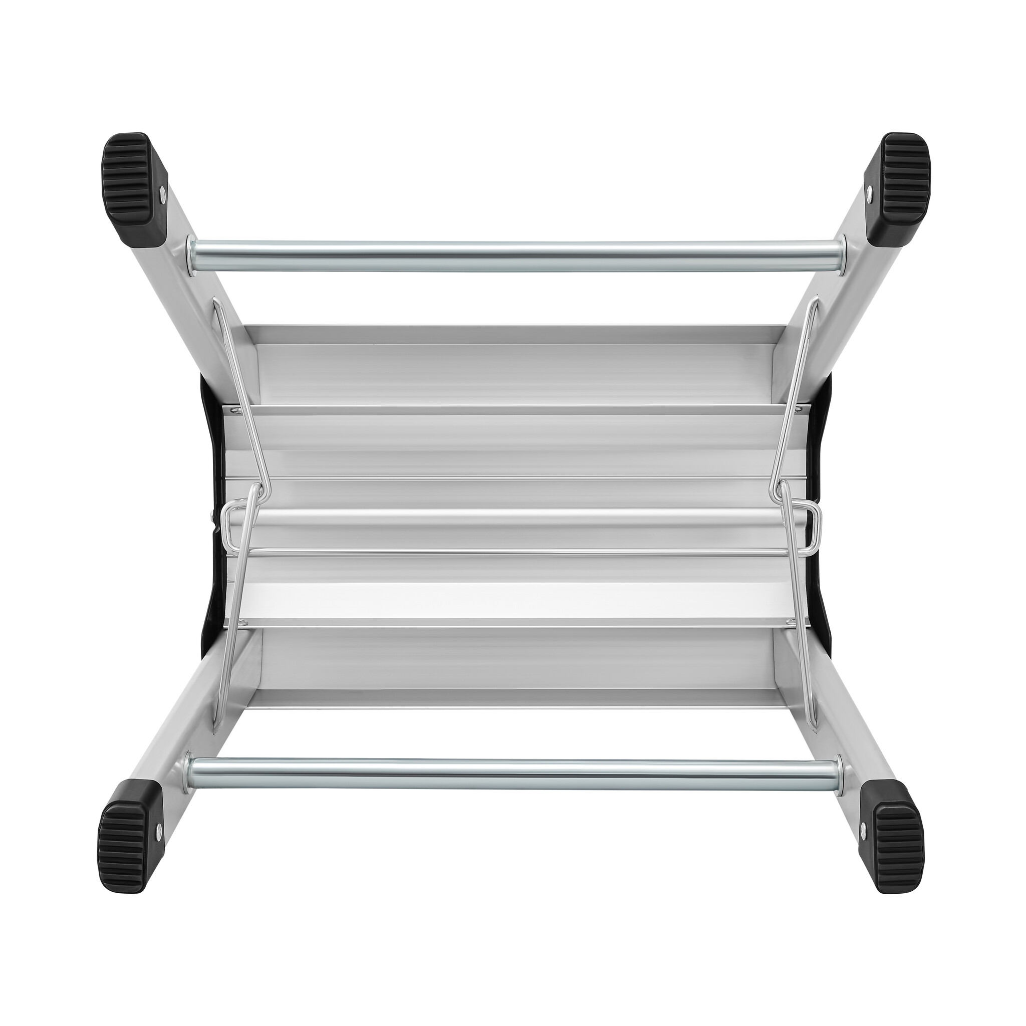 Huishoudtrap - opstapje -  opvouwbaar - aluminium - tot 150 kg