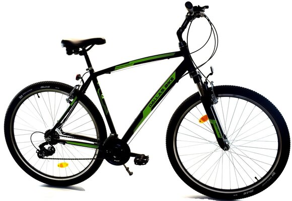 Mountainbike 29 inch - heren - 21 versnellingen - zwart groen