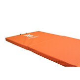Fitness matras - opvouwbaar - 120x200x5cm - waterdicht - oranje