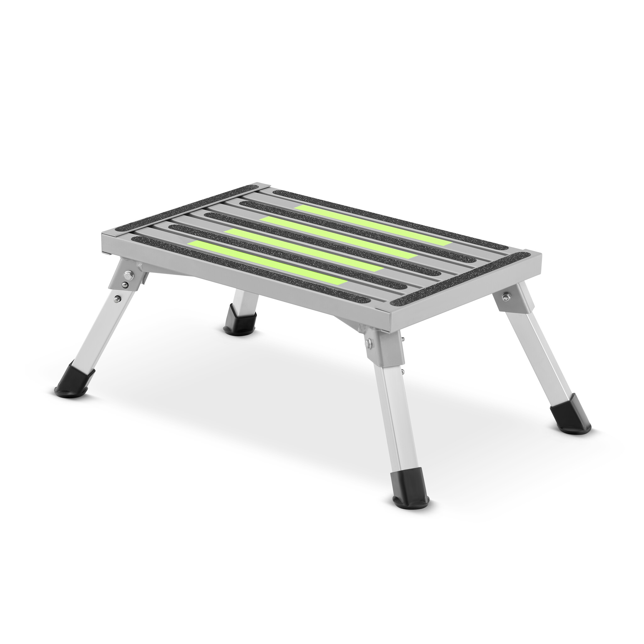 Opstapje - keukentrapje - opvouwbaar - 48x30x24cm - aluminium