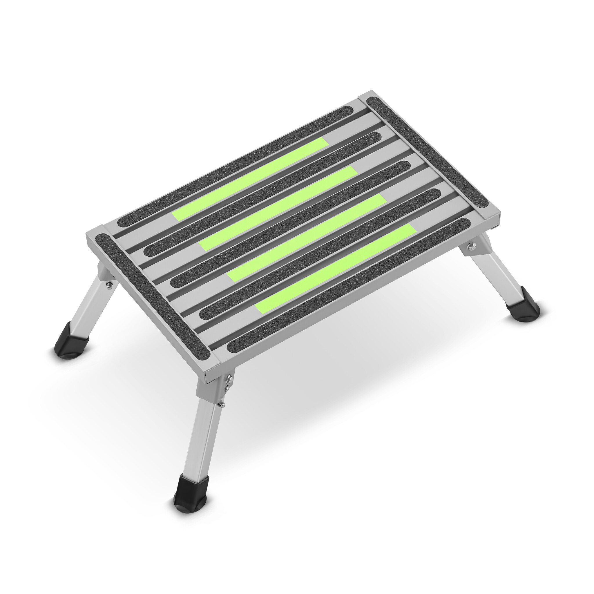 Opstapje - keukentrapje - opvouwbaar - 48x30x24cm - aluminium