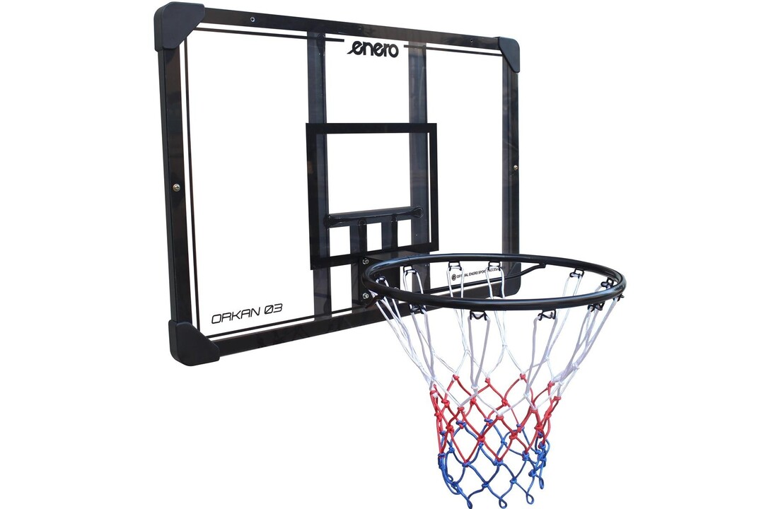 Basketbalbord 90x60 cm – muurmontage, geschikt voor binnen & buiten