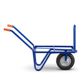 Steekwagen - transportwagen - belasting tot 210 kg - blauw