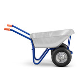 Kruiwagen 140L - gegalvaniseerd staal - draagkracht 250 kg